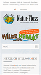 Mobile Screenshot of natur-floss.de